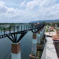 สกายวอล์คเมืองกาญจน์  ชมวิวเมืองสวยๆ 
