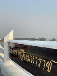 สะพานตากสินมหาราช จุดชมวิวปากน้ำแหลมสิงห์ 🐬✨