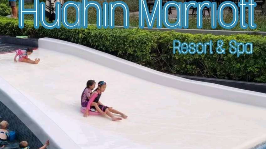 สนุกสนานที่ Huahin Marriott Resort & Spa 🌊⛱️🌈