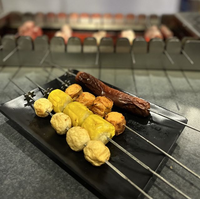 📍香港旺角｜串Grill · 好玩轉轉轉串燒燒烤🔥 好食好玩自助串燒放題