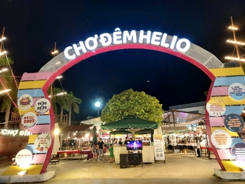 Trải nghiệm ẩm thực ở chợ đêm Helio Đà Nẵng