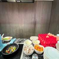 Having breakfast at Dao by Dorsett 