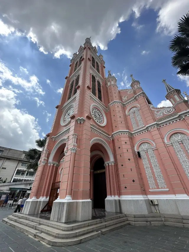 Pink Church in Vietnam 🇻🇳🌸💐🌷🎀🩷🩰