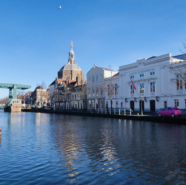荷蘭🇳🇱浪漫氣氛濃厚的萊頓市區☀️