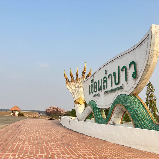 เขื่อนลำปาว เขื่อนดินที่ยาวที่สุดในประเทศไทย 🏝️
