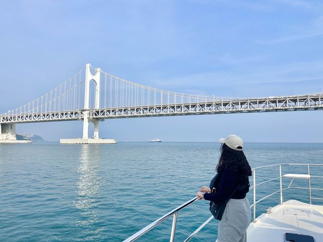 찐 부산여행 광안리 요트투어 🛥💙