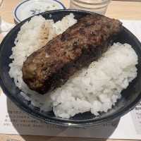 Hamburg steak Yoshi in Harajuku Tokyo 