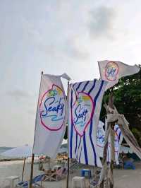 SEA SKY cafe คาเฟ่ริมทะเลหาดทรายแก้ว เกาะเสม็ด