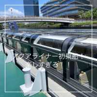【大阪府】水都大阪観光！アクアライナーに初乗船！