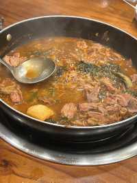 韓国/京畿道【富川】お肉たっぷり！24時間営業のカムジャタンのお店