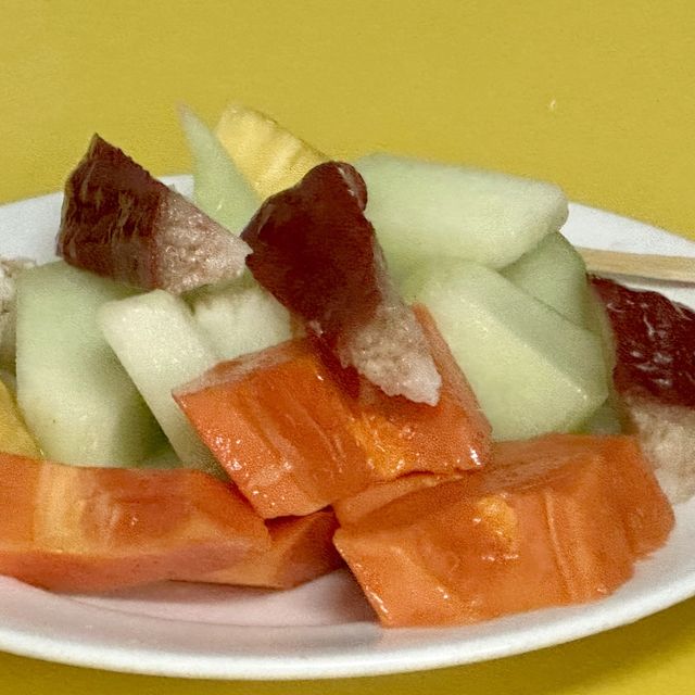 萬華華西街觀光夜市（珍果冰果室）美食非吃不可