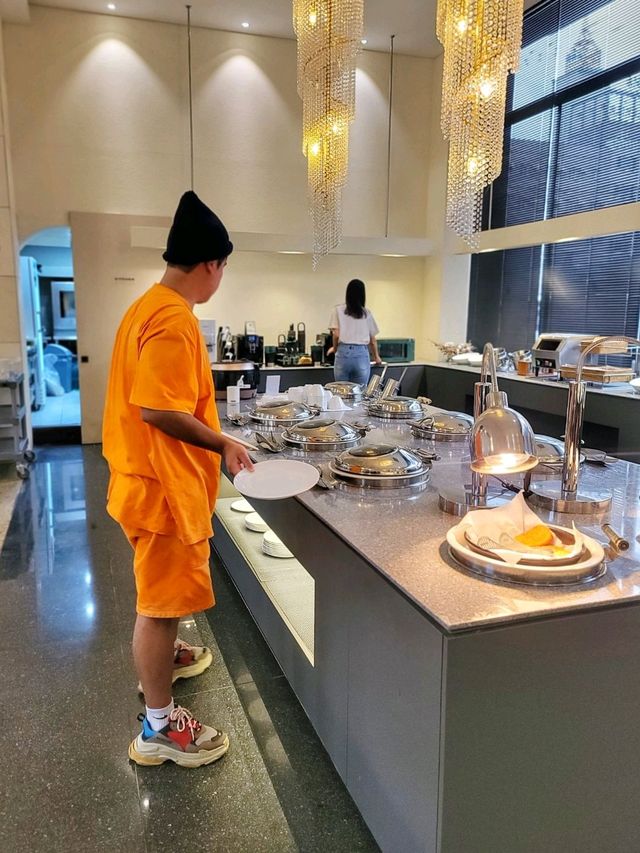 조식까지 든든한 익산 탑클라우드호텔🍽