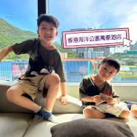 【 香港海洋公園萬豪酒店。充滿海洋氣息的親子渡假酒店 】