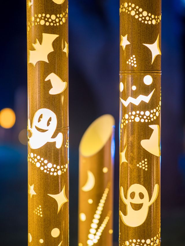 【竹あかり×ハロウィン🎃】無料で見れる美しいハロウィン体験しませんか？☺️✨
