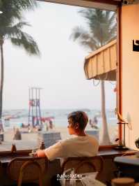 🌴ALBATROSS คาเฟ่ริมหาดพัทยา vibe ดีมาก🌴