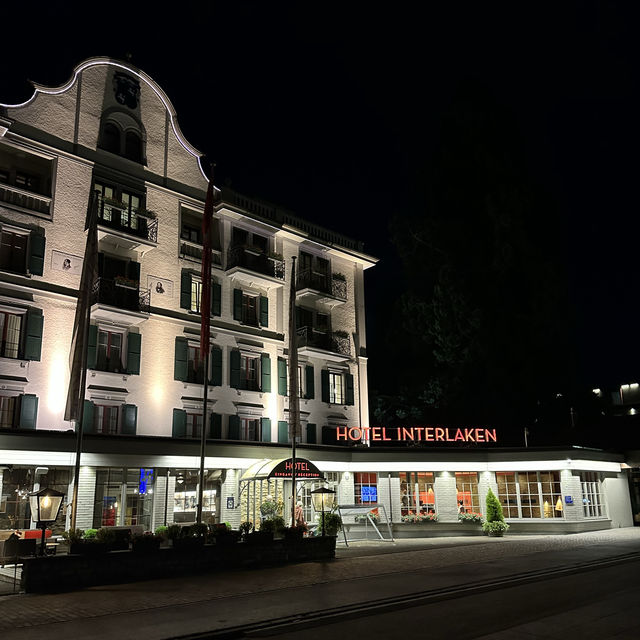 Hotel located in the heart of Interlaken