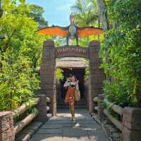 Dino Park Phuket Mini-golf ที่มาในตีม Jurassic 