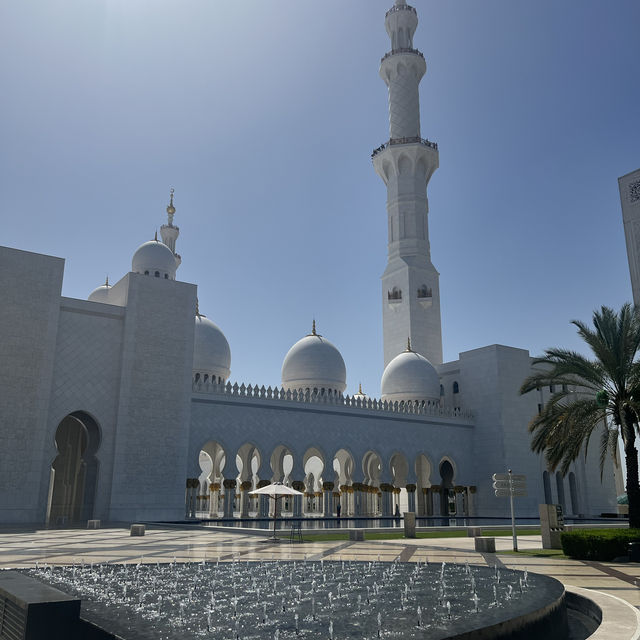 【UAE/アブダビ】現代モスクの最高峰✨