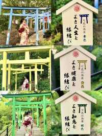 〜栃木県〜7色鳥居⛩️恋愛パワスポ織姫神社🎋