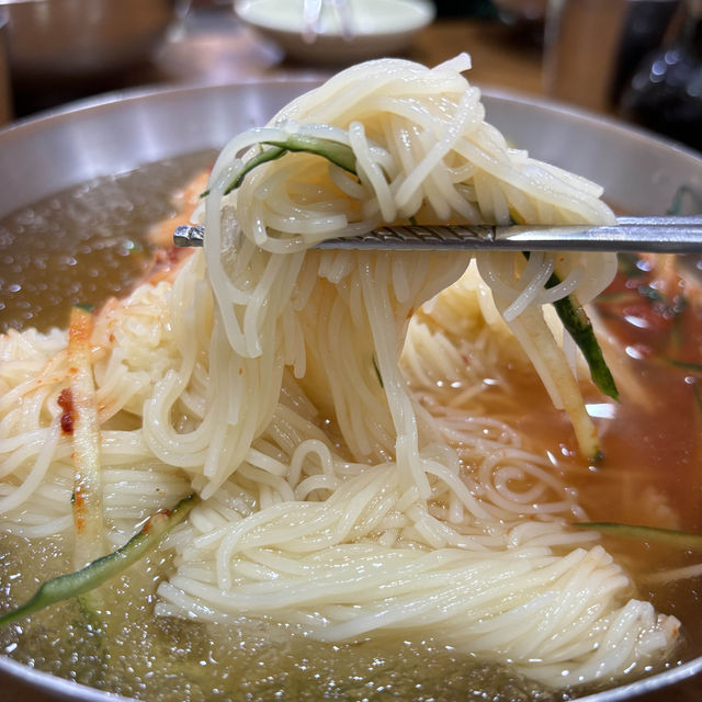 【韓国釜山】釜山名物ミルミョンの人気店「ハルメ伽耶ミルミョン」