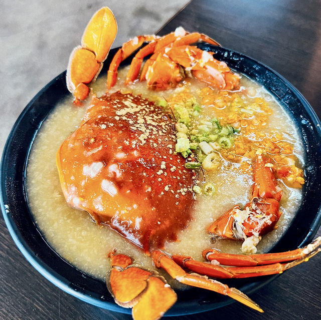 臺南探店 螃蟹粥 阿美深海鮮魚湯