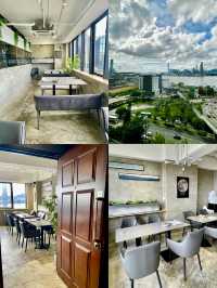 銅鑼灣全海景開揚Cafe☕️🍽🌊💫