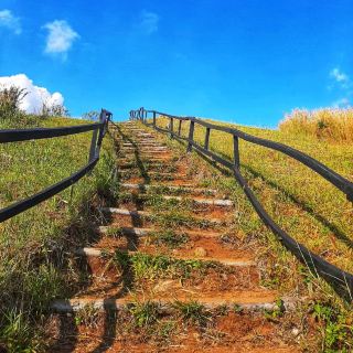 Enjoy the beautiful sea of mist and experience the cold weather at Phu Chi Deuan.