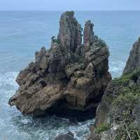 Have pancakes whilst seeing pancakes at Punakaiki Pancake rocks 