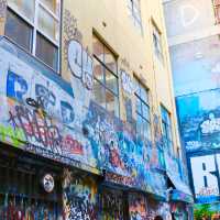 그래피티의 성지, 멜버른 여행에서 절대 빼놓을 수 없는 여행코스 - 호시어 레인 Hosier Lane