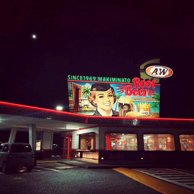 Discovering Okinawa’s Culinary Delights at A&W cafe