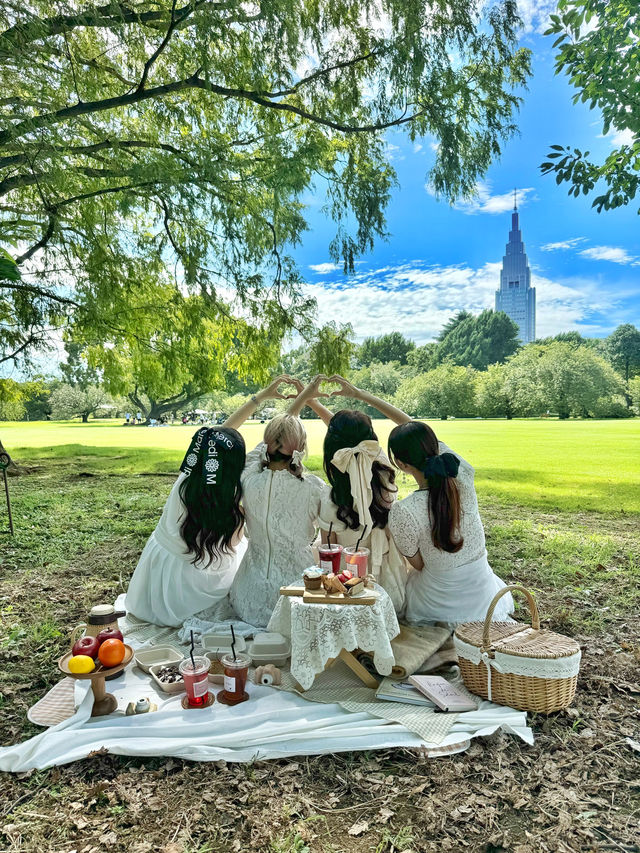 手ぶらで可愛いピクニックができるスポット🌼🧺