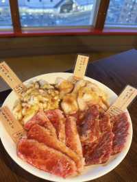 【北九州グルメ】ホテルの7階からの景色を楽しみながら焼肉はいかが？