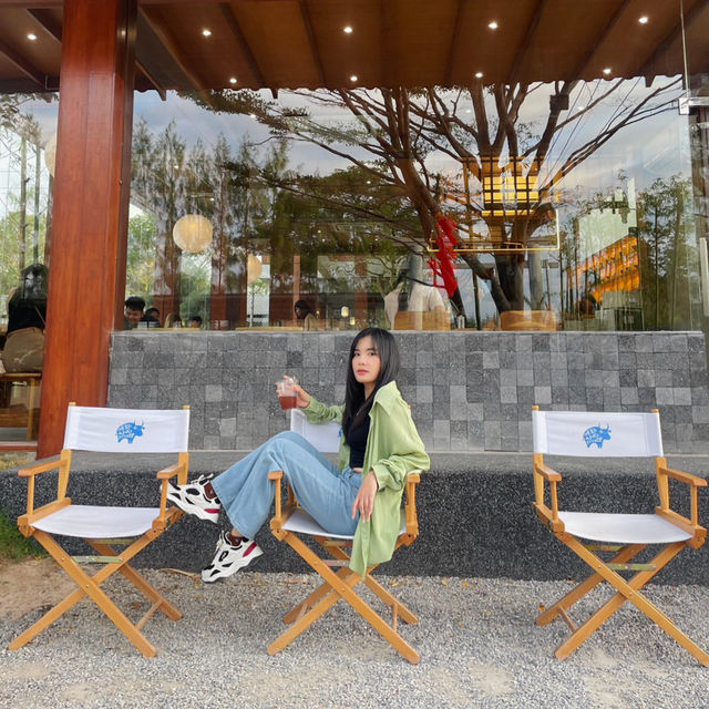 The bull and flower ~ คาเฟ่ในสวนสไตล์ญี่ปุ่น