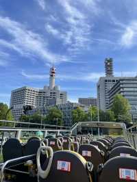 【東京都】東京を歩かずに観光できる！屋根なし2階建バスで車窓観光！！