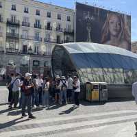 Madrid streets and square 