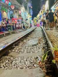 Local Tour at Railway Steet in Hanoi Railway Street