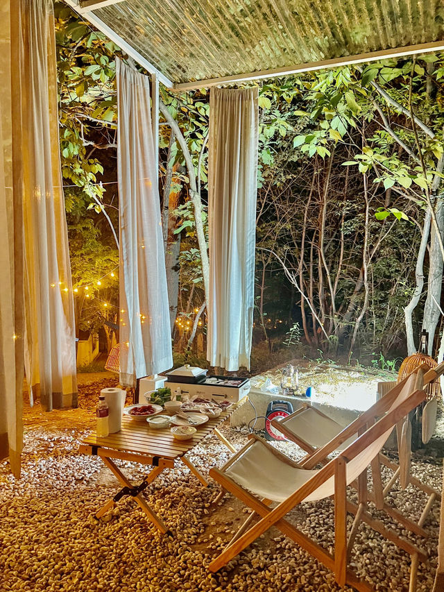 야경이 예쁜 숲뷰 바베큐 숙소🍖🌳