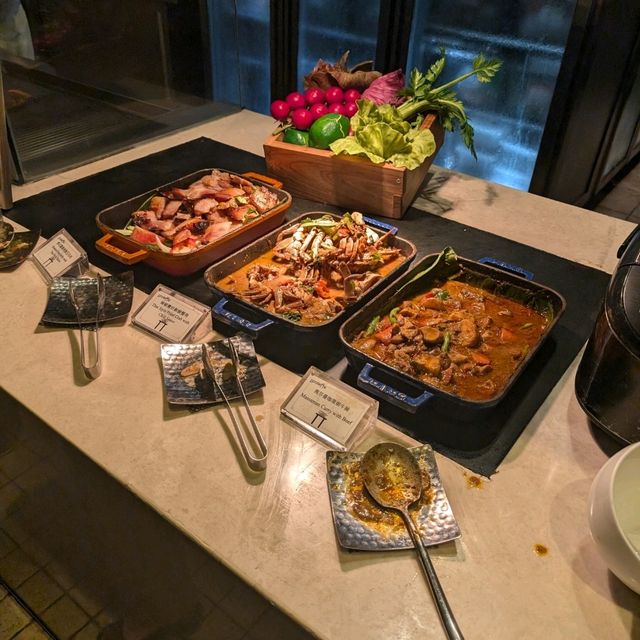 台北大直「美福 palette🎨 彩匯自助餐廳」盡情揮灑美味的色彩！