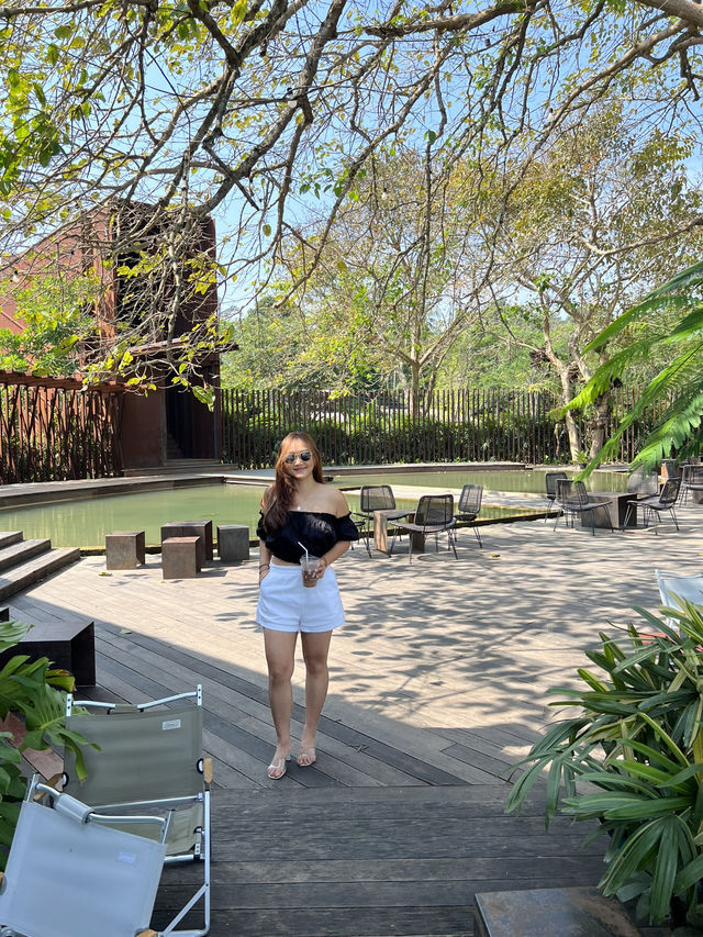 คาเฟ่ลับกลางป่าSOP Cafe #โพธาราม 🌿🥤🌊🧉 