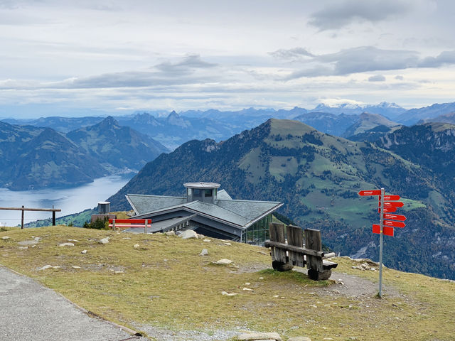 Stanserhorn’s Mystical Beauty on a Gloomy Day