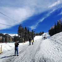 Explore the scenic winter view at Flagstaff Arizona 