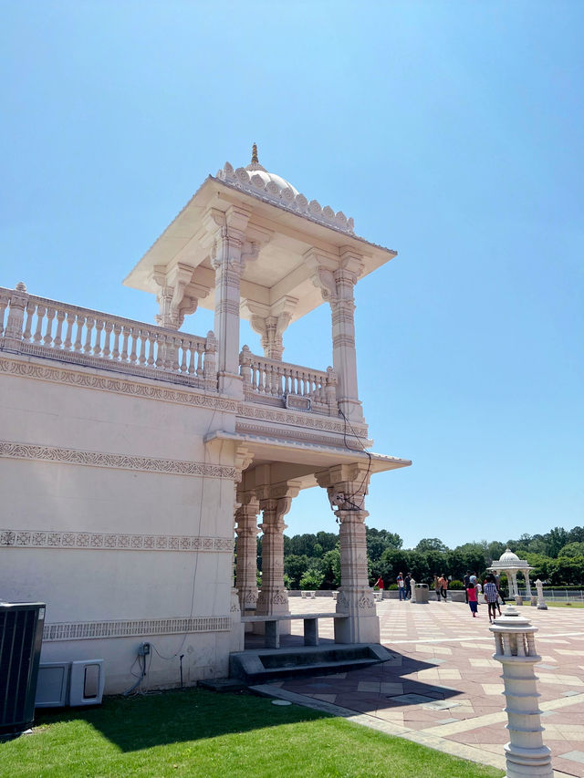 ［亞特蘭大旅遊］BAPS Shri Swaminarayan Mandir-雕欄玉砌的印度廟🛕 