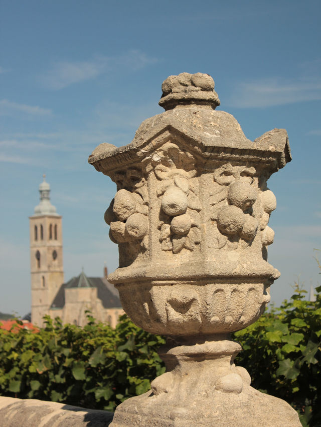 A Walk Through History: The Saintly Bridge of Kutná Hora Near St. Barbara's Church