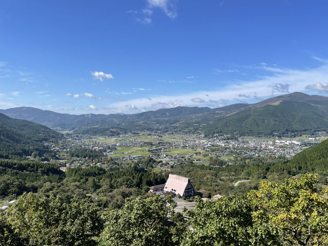 旅途中既驚喜 由布一望無際