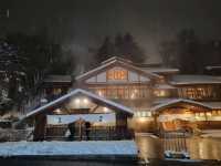 The Magical Night View of Kusatsu Yubatake