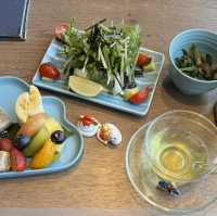 高雄大立百貨公司1樓蔦屋書店的美食餐廳（茶屋）輕食非吃不可