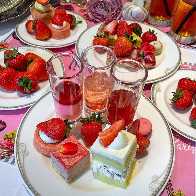 Fun and Sweet Barbie Dessert Buffet at The Strings Omotesando