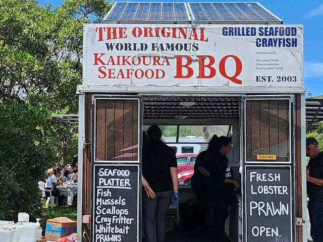 [뉴질랜드] 뉴질랜드 남섬하면 크레이피쉬! 'Kaikoura Seafood BBQ'