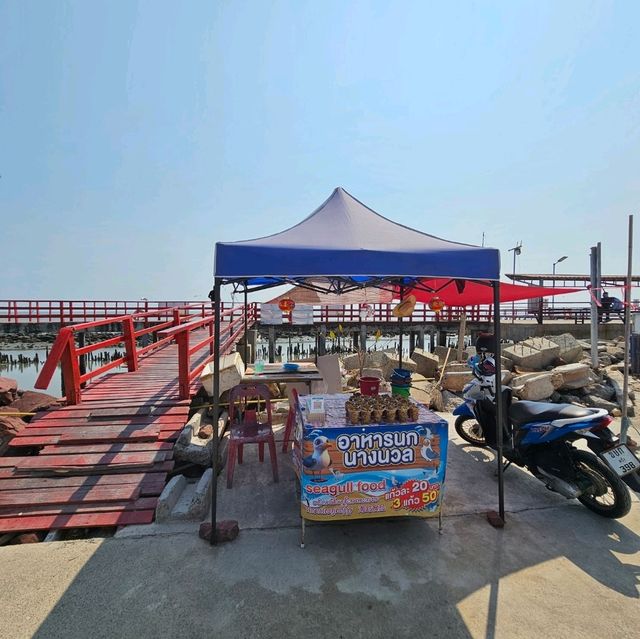 สะพานแดง จุดชมวิวปลาโลมา