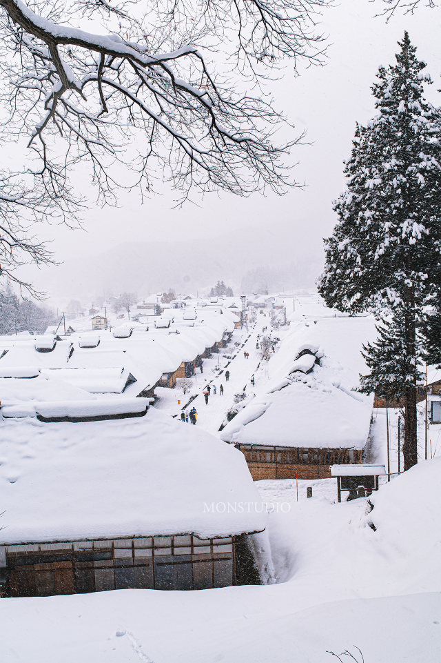 Ouchi-juku – A Fairytale Village in Winter ❄️🏯